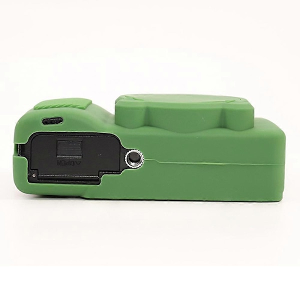Ricoh GR IIIx ja GR III -kameroille tarkoitettu naarmuuntumaton silikoninen suojakotelo - Vihreä - Täydellinen Green