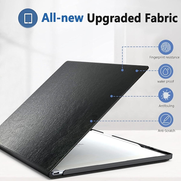 Yhteensopiva ReMarkable 2 10.3 tuuman 2020 Paper Tablet -kotelon kanssa, tyyli 2, musta-Perfet Black
