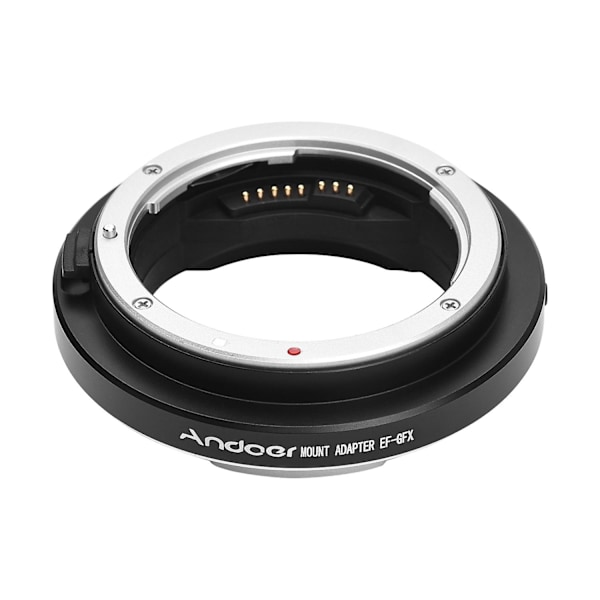 andoer EF-GFX kameraobjektivadapterring autofokus erstatning, egnet for Canon EF-festeobjektiv til Fuji GF-Perfet