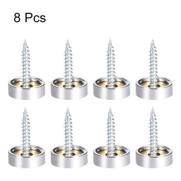 8 kpl peiliruuvin koristekupuja 16MM - Perfekt 16mm