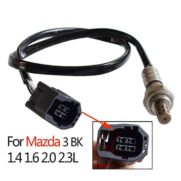 Kompatibel med Mazda 3 BK 1.4L 1.6L 2.0L 2.3L 04-09 Z601-18-861A Z601-18-861 Z60118861B Ilt Sensor Probe O2 Sensor Luft Brændstof Forhold Sensor-Perfet
