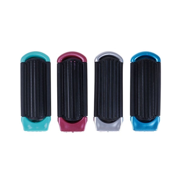 Sammenleggbar hårbørste med speil kompakt lomme - Perfet Purple
