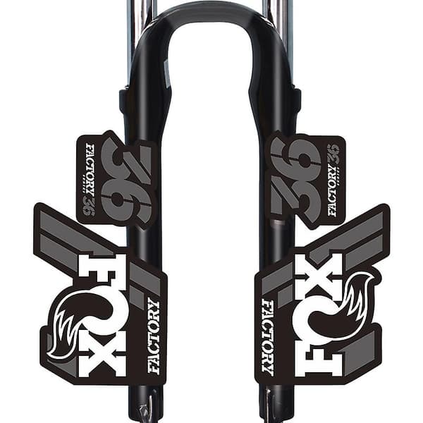 Otwoo 2018-2020 Float 36 Mountainbike Fork Stickers Mtb Speed Down Mountain 36 Seneste Front Fork Decals-Perfet white grey