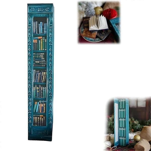 2-pak Mini Bog Ornament Julekalender, Julekalender med Bog Gave, Julekalender - Perfekt