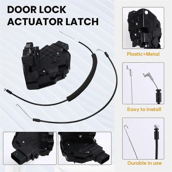 Bildørlåsaktuator Låsekontroller Kompatibel med Mazda 3 2008-2012 BL-Perfet Rear Left