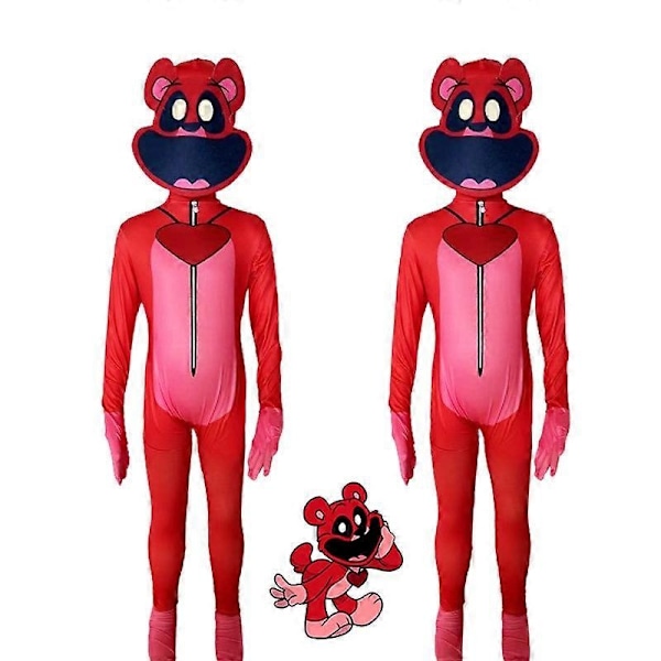 Poppy Playtime 3 Smiling Critters Rolleleg Bodysuit DogDay Catnap Halloween Kostume Voksen Kostume - Perfekt Bobby Bearhug 160