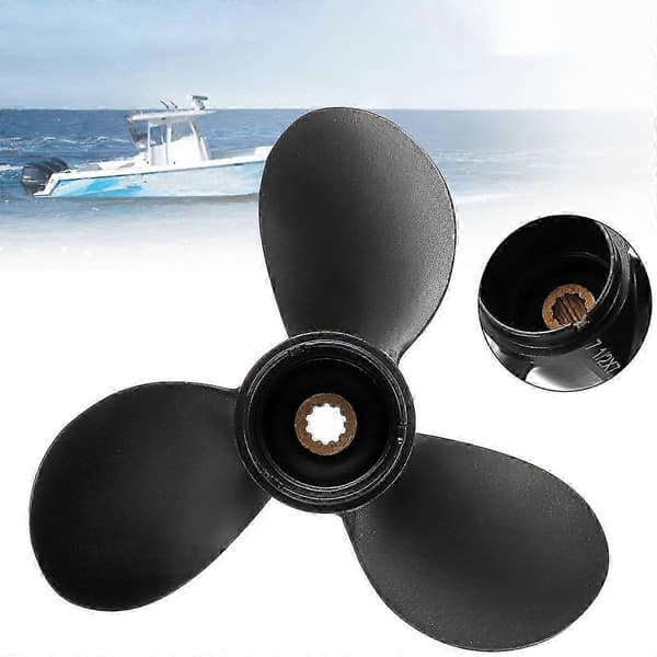 Kompatibel med Suzuki Motor 4-6HK Påhengsmotor Propell 7 1/2 Tommer i Diameter-Perfekt