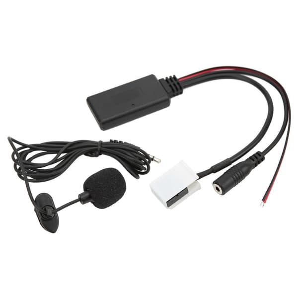 12-pin bilradio RD4 Bluetooth musikk AUX lydkabeladapter med mikrofon for Citroën C2 C3 C4 C5 C6 C8