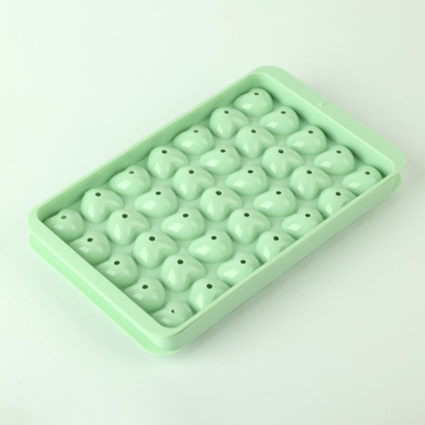 35-håls silikoniskubform Form Frozen Ice - Perfet Green