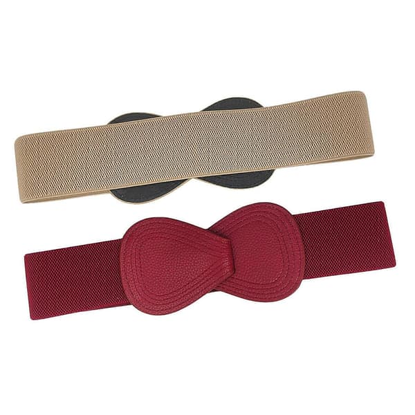 Elastisk Korsett Brett Midjebälte Slimmande Girdle All Match Elastisk Korsett Flickklänning Korsettbälte för Dunjacka Guld 85cm-Perfet Silver 70cm