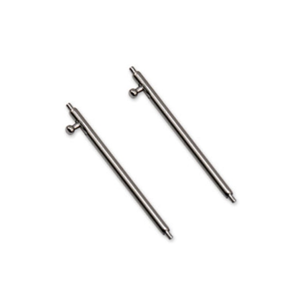 2 stk. 18/20/22 mm hurtigutløsende klokkereim i rustfritt stål, fjærstift - Perfekt 20mm