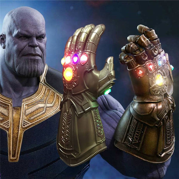 Thanos Infinity Gauntlet Marvel Legends Thanos Handskehandsker - Perfekt One Size