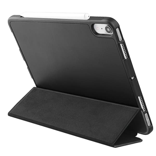 Lærnettbrettveske Kompatibel med iPad mini 6 - Perfekt Black