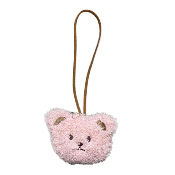 Ins e Cartoon Bear Name Pendant Plysjdekorasjon Barnehage N - Perfet Pink