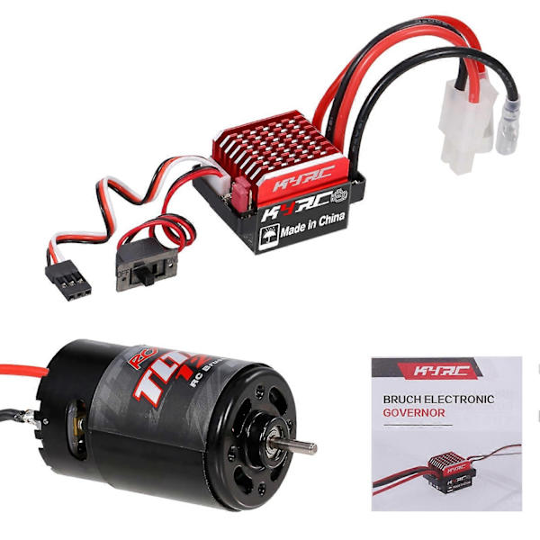 550 12T Harjattu Moottori Vaihto 1/10 Kaukosäätimellä Ohjattavalle Maastoautolle HSP HPI Wltoys Kyosho TRX-Perfet MultiColor