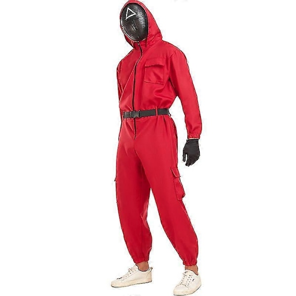 Halloween Kostume Squid Game til Voksne og Børn - Perfekt 130