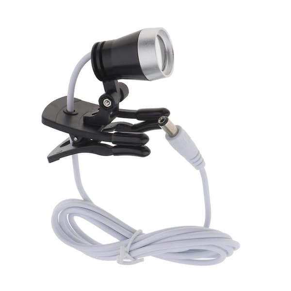 Clip Clamp LED Hovedlampe til Binokulære Lupper Briller - Perfekt