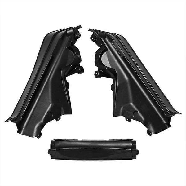 3 stk. Motor Øvre Rum Opdeling Skillevæg Panel Kit Kompatibel med X5 E70 X6 E71 E72 51717169419 517171-Perfet