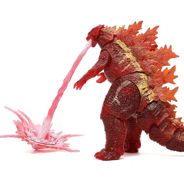 King of the Monsters Toys - Godzilla Action Figure - Dinosaur Punainen-Perfet