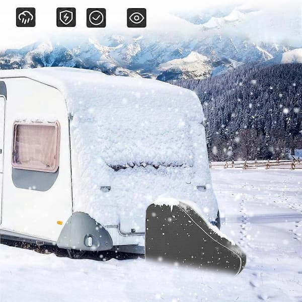 Beskyttelsesdeksel for Caravan Dragkrok Vanntett-Perfekt