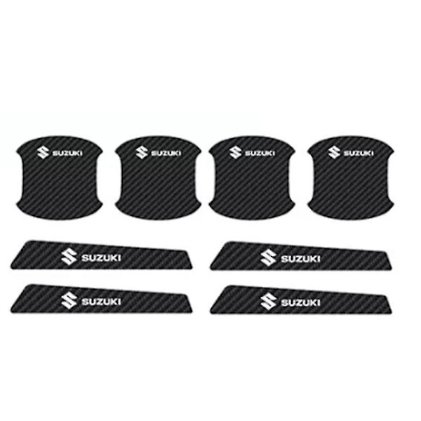 Auton Valoisa Ovikahva Suojaava naarmuuntumaton Kahva Suojatarra - Täydellinen Suzuki 8pcs B