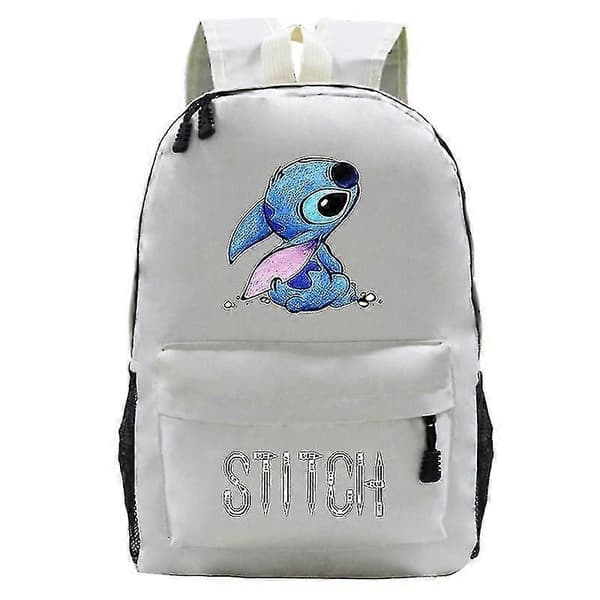Lilo og Stitch Stitch Rygsæk Skoletaske - Perfekt Beige
