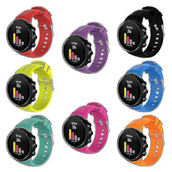 Armband för Suunto Spartan Ultra Silikon Smart Watch Band Repskyddande Rem - Perfekt Orange