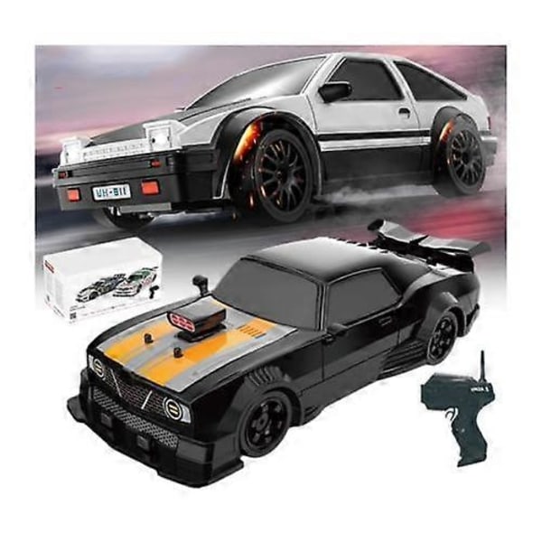 Slidey Boys Vapor Slide Drift RC-bil, 2.4G Hög Hastighet Driftbil, med Svanspray - Perfekt dodge