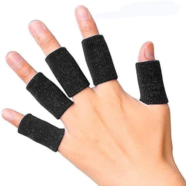 Sport Basketball Finger Guards-svart 10 stk - Perfet