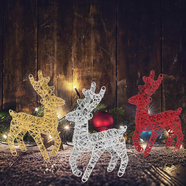 Smedejern julehjortpynt Elg julepynt Ca - Perfet
