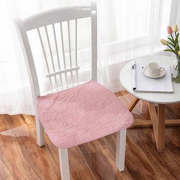 Seasons Universal Kontorskuddar Halkfria Ren Bomull Tunna Stolskuddar Matsalsstolkuddar Datorstolkuddar Maskintvättbara-Perfekt Pink