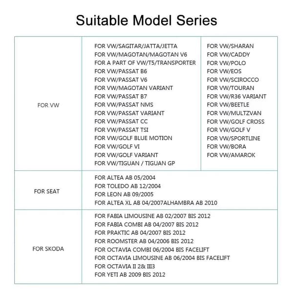 2DIN bilradio, Android universal multimedia, stöder CarPlay, WiFi och GPS-navigering, kompatibel med Volkswagen Golf 5, 6, Polo, Passat B6, B7 2x64G With Camera