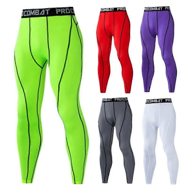 Miesten juoksutrikoot Leggingsit Lenkkeily Urheiluhousut Kuntosali Fitness Treenaus Jooga Alaosat Poikien Koripallohousut - Perfet white M