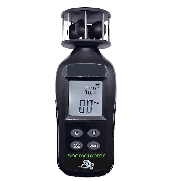 Wind Direction Meter Wind Speed Gauge with Compass for Hvac Sailing Shooting-Perfet