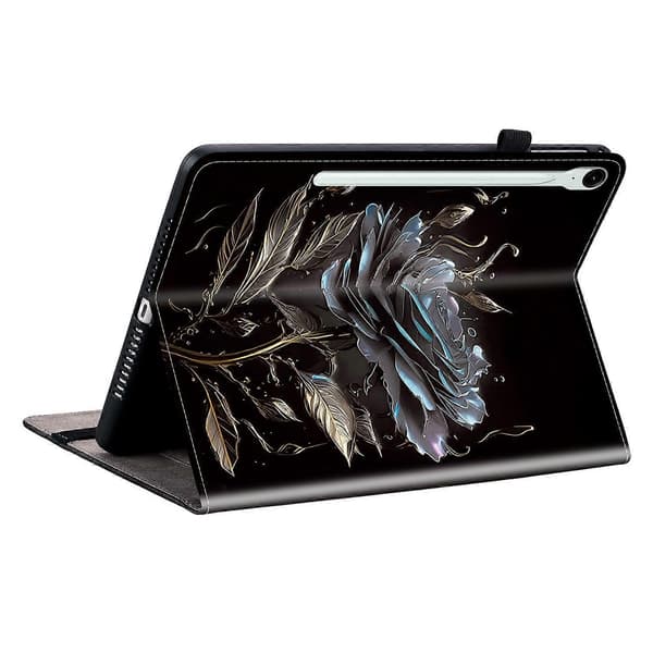 Kristalltextur Målat Läder Tablet Fodral-Perfet For Samsung Galaxy Tab S9 / S9 FE