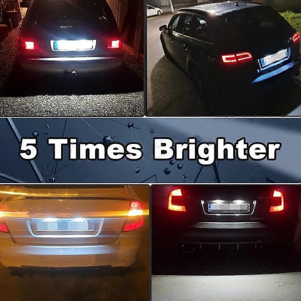 Til 2014-2017 Aka Mazda 6 Mazda A/T Biltilbehør 12V LED Nummerpladelygte GHK151270B-Perfet