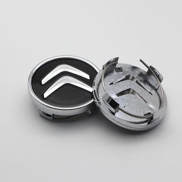 4 × 60 mm bilcentrumkåpor för Citroën C3, C4, C5 Elysee Berling