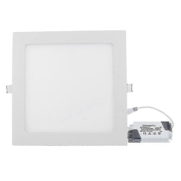 18W Innfelt Firkantet LED Panel Lys Kald Hvit Downlight for AC-Perfet