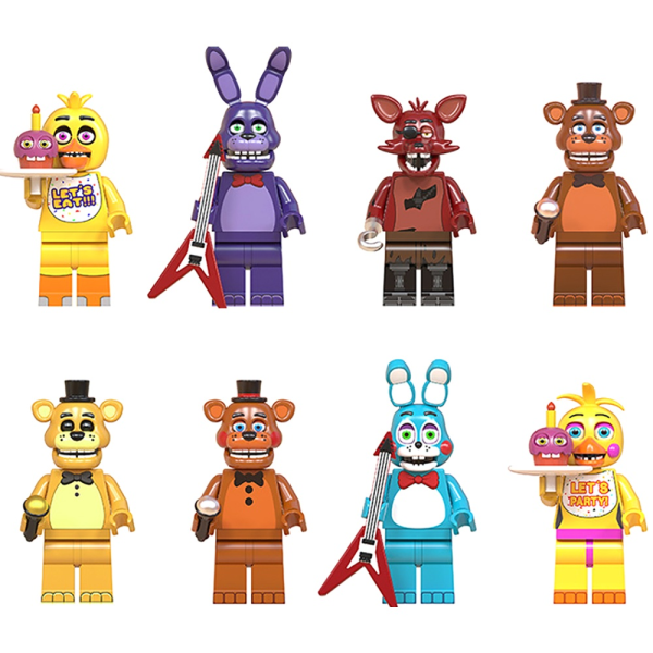 Five Nights at Freddy's Minifigures Building Blocks Foxy ame - Perfet G