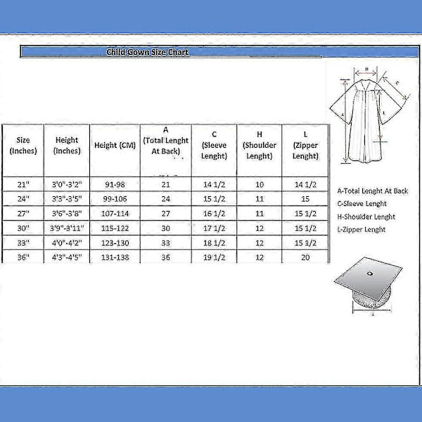 Førskole og børnehave dimissionskjole, hue og kvaster sæt til børnegave - Perfekt red size33