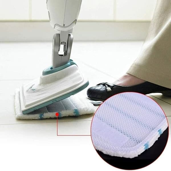 6-delad uppsättning ersättningsdukar och tillbehör för Black & Decker ångmoppar