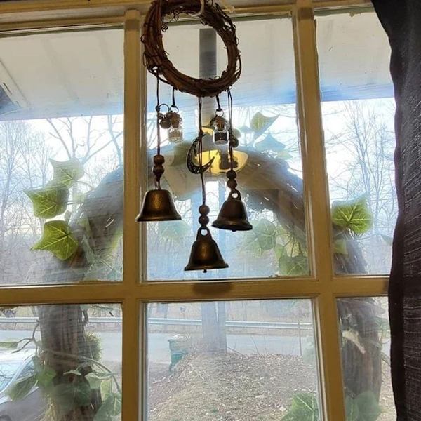 Witch Bells Screen Door Witch Wind Chimes Seppelekellot