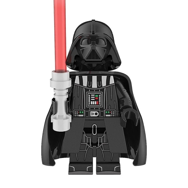 Star Wars-seriefigurer Anakin Skywalker Darth Maul Obi-Wan minifigurer monterte mini byggeklosser aktivitetsfigurer leker - Perfekt