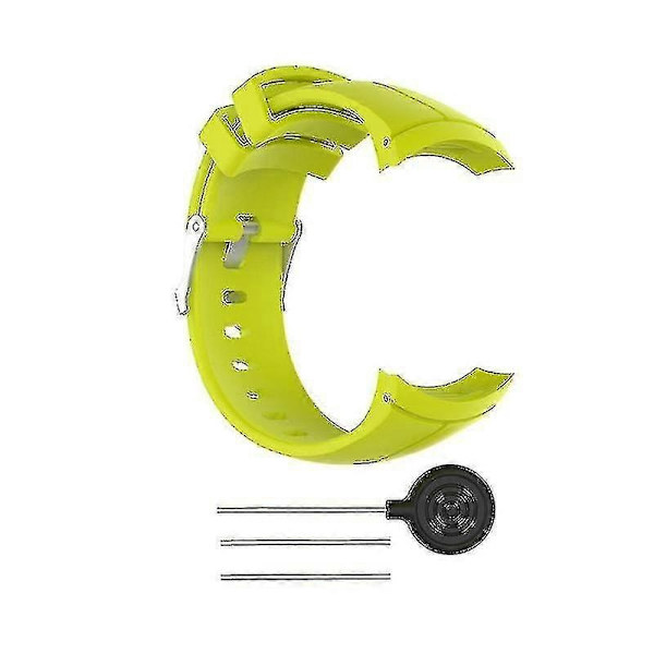 Armband för Suunto Spartan Ultra Silikon Smart Watch Band Repskyddande Rem - Perfekt Yellow