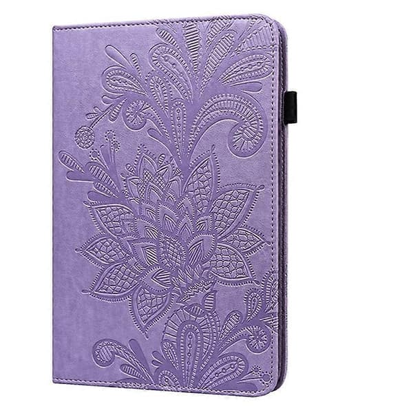 til Samsung Galaxy Tab A A6 10.1 tommer 2016 Læder Etui - Perfet Purple