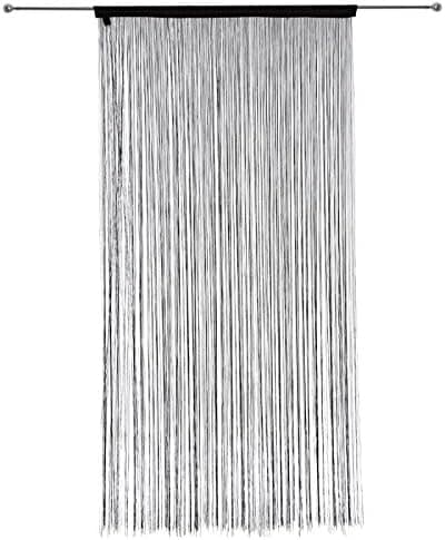 Indretningsarkitekt - Guopo Wire gardin 90x200cm Sort - Perfet