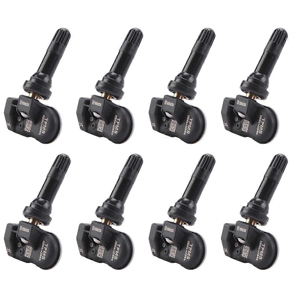 8 stk. TPMS-sensor 433MHz 315MHZ Universal 2 i 1 Programmerbar MX-sensor for-Autel Dekktrykkovervåker-Perfekt