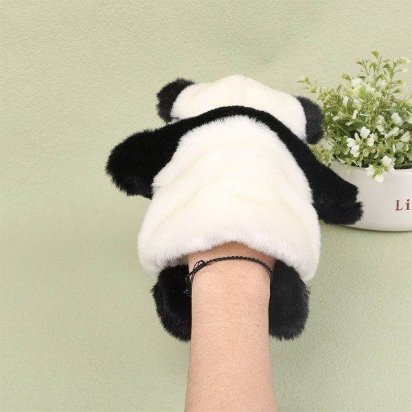 Baby Kids Panda Glove Hand Puppet plysjdukke - Perfet