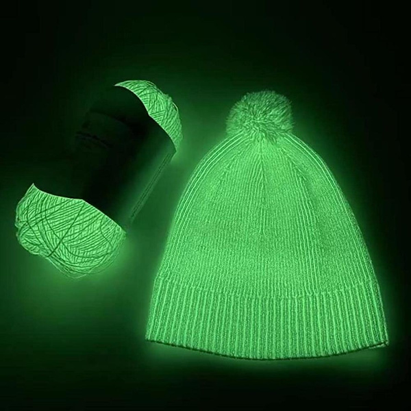 Luminous garn för stickning och virkning - Perfet Grön 2-Pack