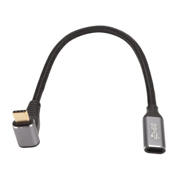 USB-C 31 hane-till-hona datakabel, stöder PD 100W snabbladdning, 10Gbps överföringshastighet, stöder 4K 60Hz upplösning, lämplig för spelkonsoler som